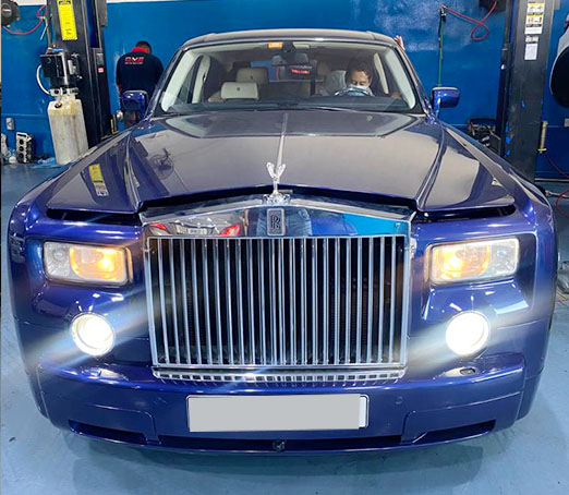 Rolls Royce Accident Repair in Dubai  Rolls Royce Auto Body Shop