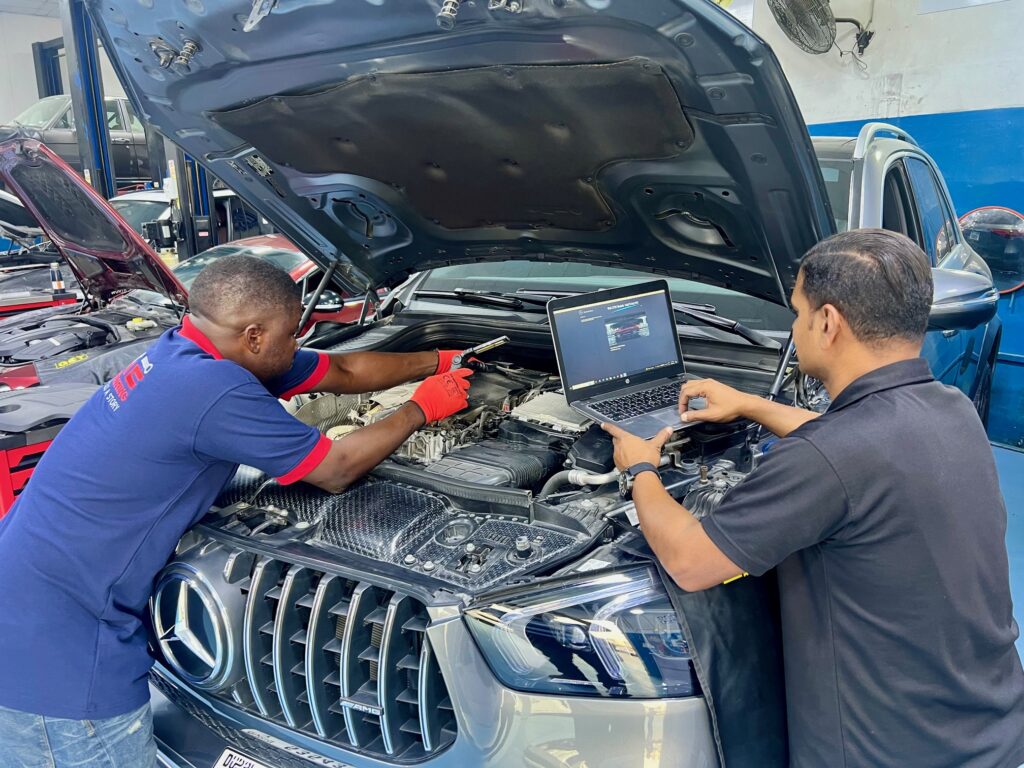 Mercedes Repairing at DME Auto Service Center
