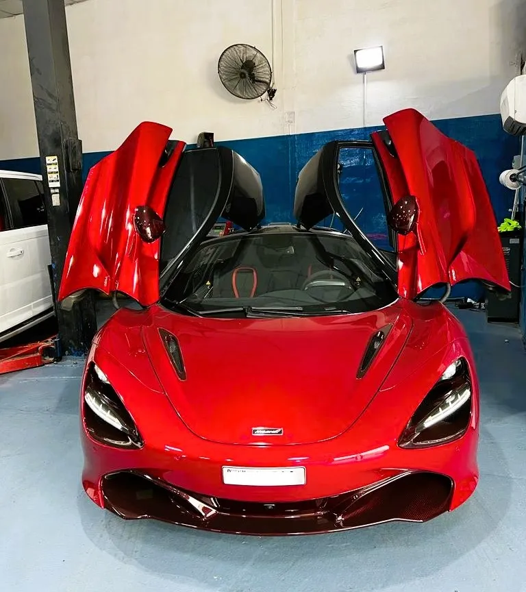 McLaren 720S is in DME Auto Garage
