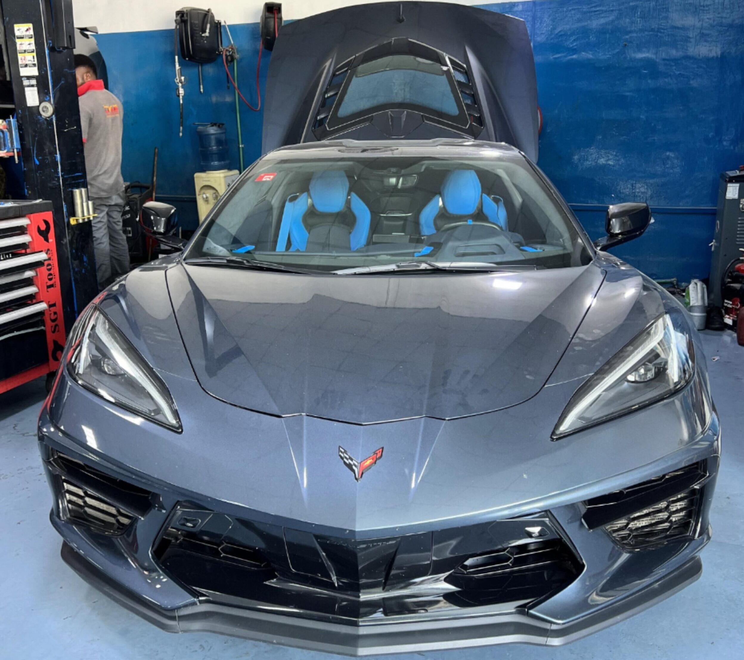 Chevrolet Corvette Servicing at DME Auto Garage