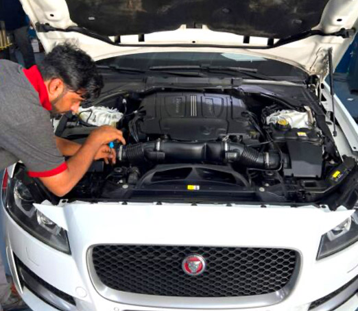Expert Repair Jaguar Engine at DME Auto Workshop, Dubai