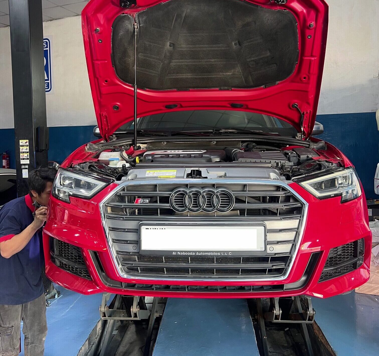 Audi S3 Repairing at DME Auto Workshop
