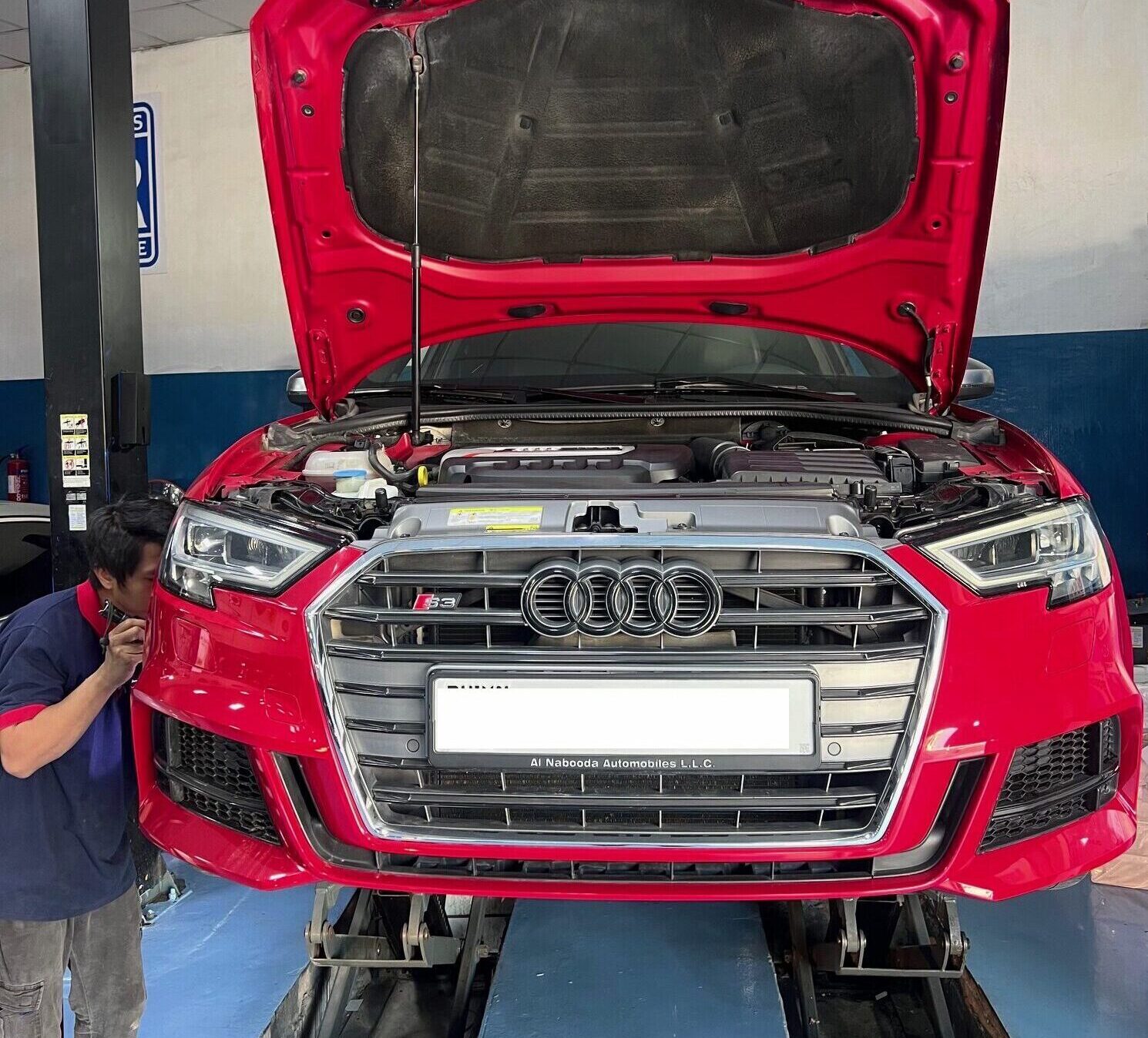 Audi S3 Repairing at DME Auto Workshop