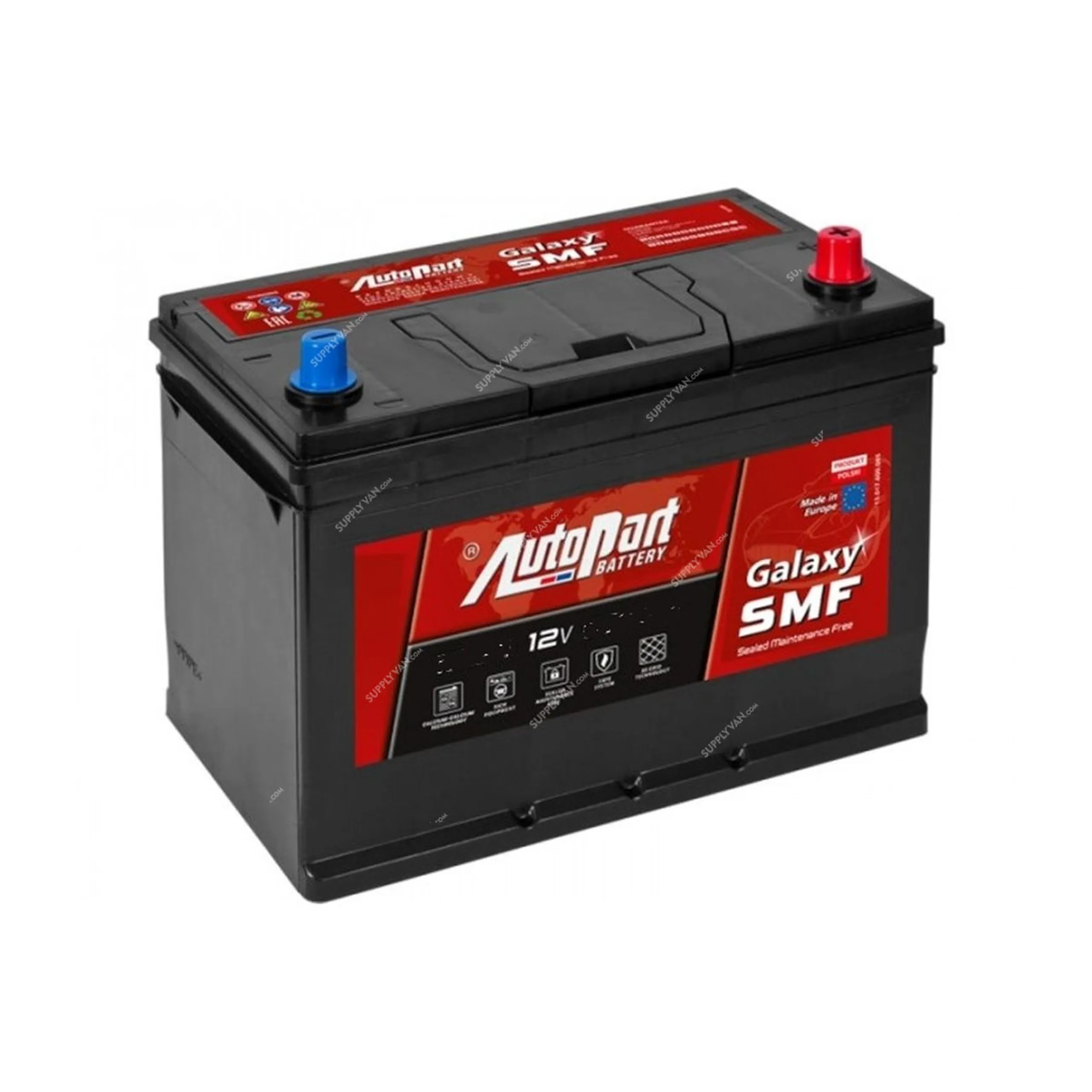 Autopart Battery, DIN 12V 90AH 800A