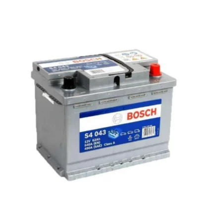 Bosch Battery, DIN S4 12V 62AH