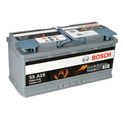 Bosch Battery, AGM S5A 12V 105AH