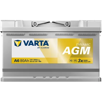 VARTA Battery 12V 80AH AGM