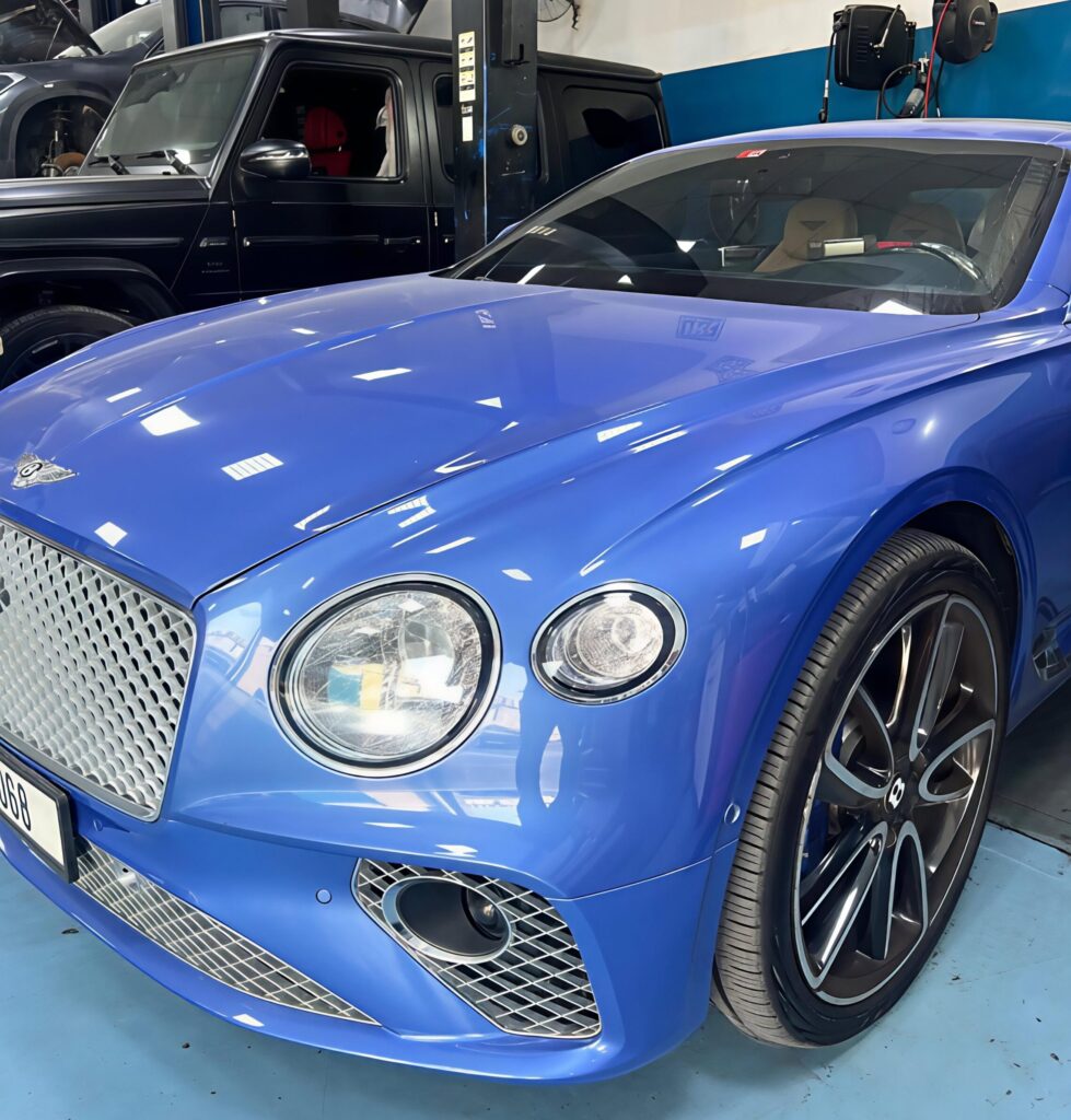 Bentley Service in DME Auto Repairing Dubai