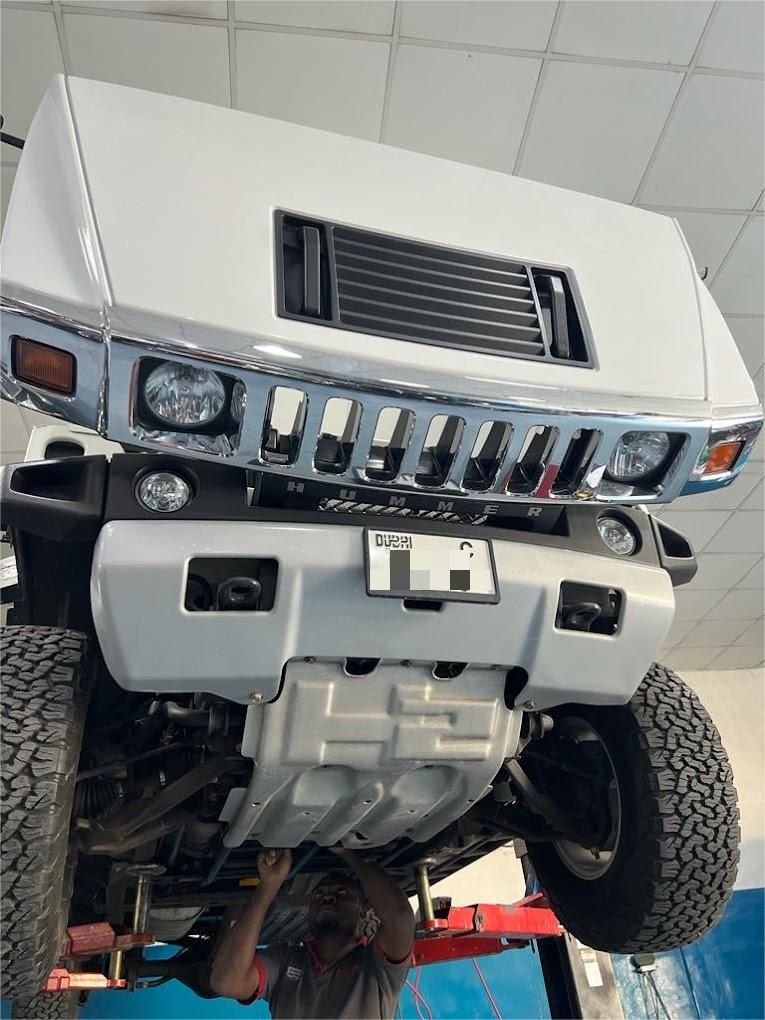 Hummer Repairing at DME Auto Workshop