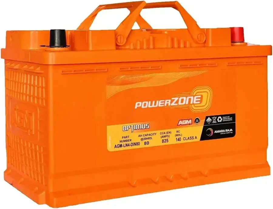 Power Zone Battery 10D26L (80D26L Higher Capacity) 80Ah