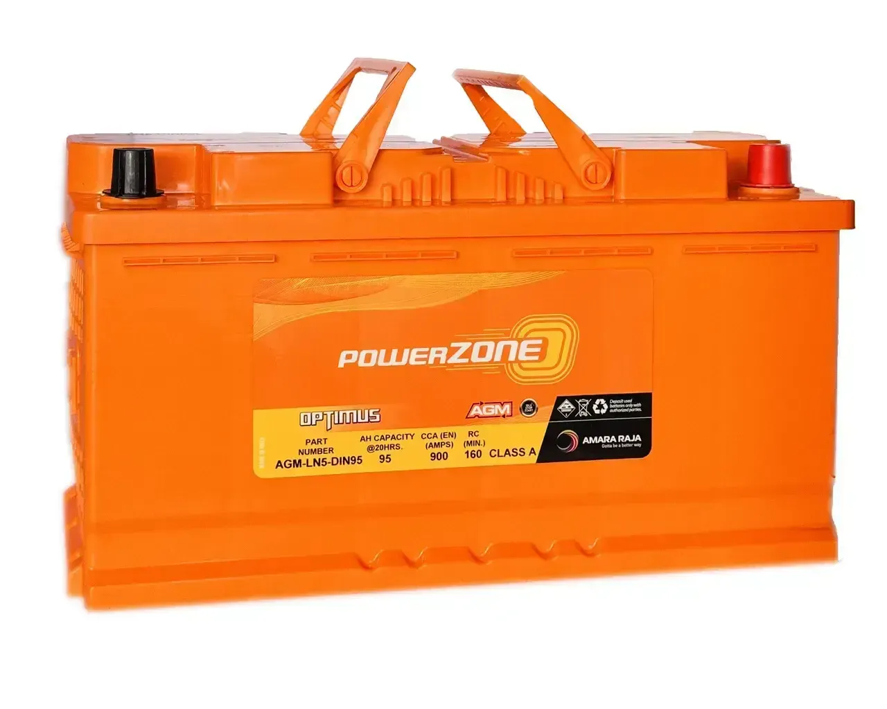 Power Zone Battery AGM95 95Ah