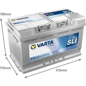 Varta Battery 80Ah (F16)