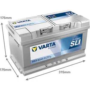 Varta Battery 80Ah (F17)